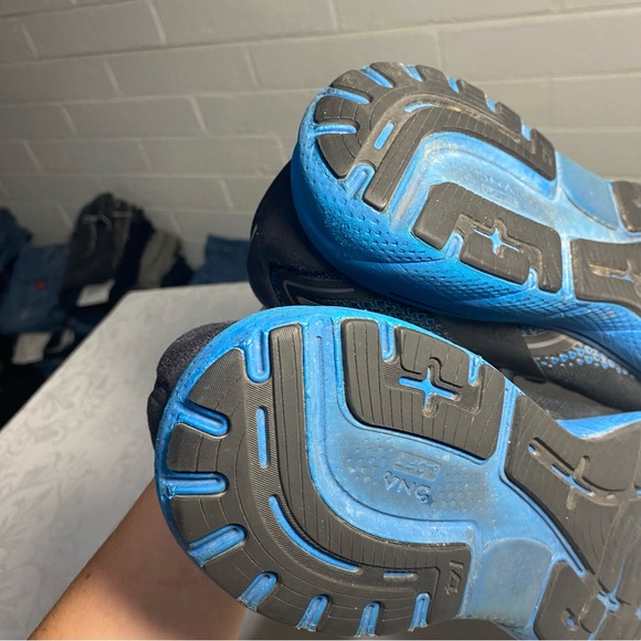 Brooks Ghost 14 Men’s 10.5 Medium D Regular Width Blue Black Preowned Shoes - Picture 5 of 12